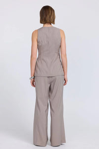 Iona Bodice Taupe | Sovere Studio