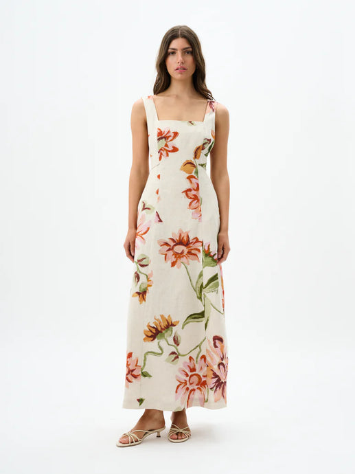 Isolde Dress, Raphia Bloom | ROAME