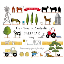 Load image into Gallery viewer, Our Year in Australia Calendar 2025 | Red Tractor Designs