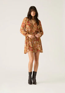 Morgan Print Mini Dress | MOS The Label