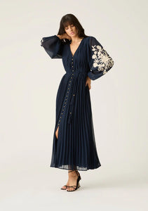 Willow Pleat Maxi Dress | MOS The Label