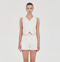 Load image into Gallery viewer, Jayden Stripe Tailored Shorts | Friend of Audrey