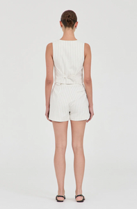 Jayden Stripe Tailored Shorts | Friend of Audrey