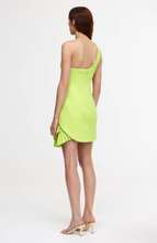 Load image into Gallery viewer, Aberfoyle Mini Dress, Lime | Acler