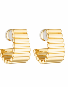 Turtle Earrings, Gold | Porter