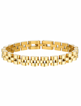 Load image into Gallery viewer, Fine Baby Link Bracelet, Gold S/M | Porter