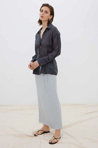 Volition Maxi Skirt, Moon | Sovere