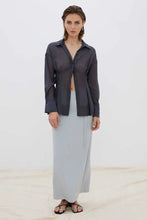 Load image into Gallery viewer, Enigma Semi Sheer Shirt Black | Sovere