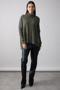 Gigi Step Rollneck, Military | Mia Fratino