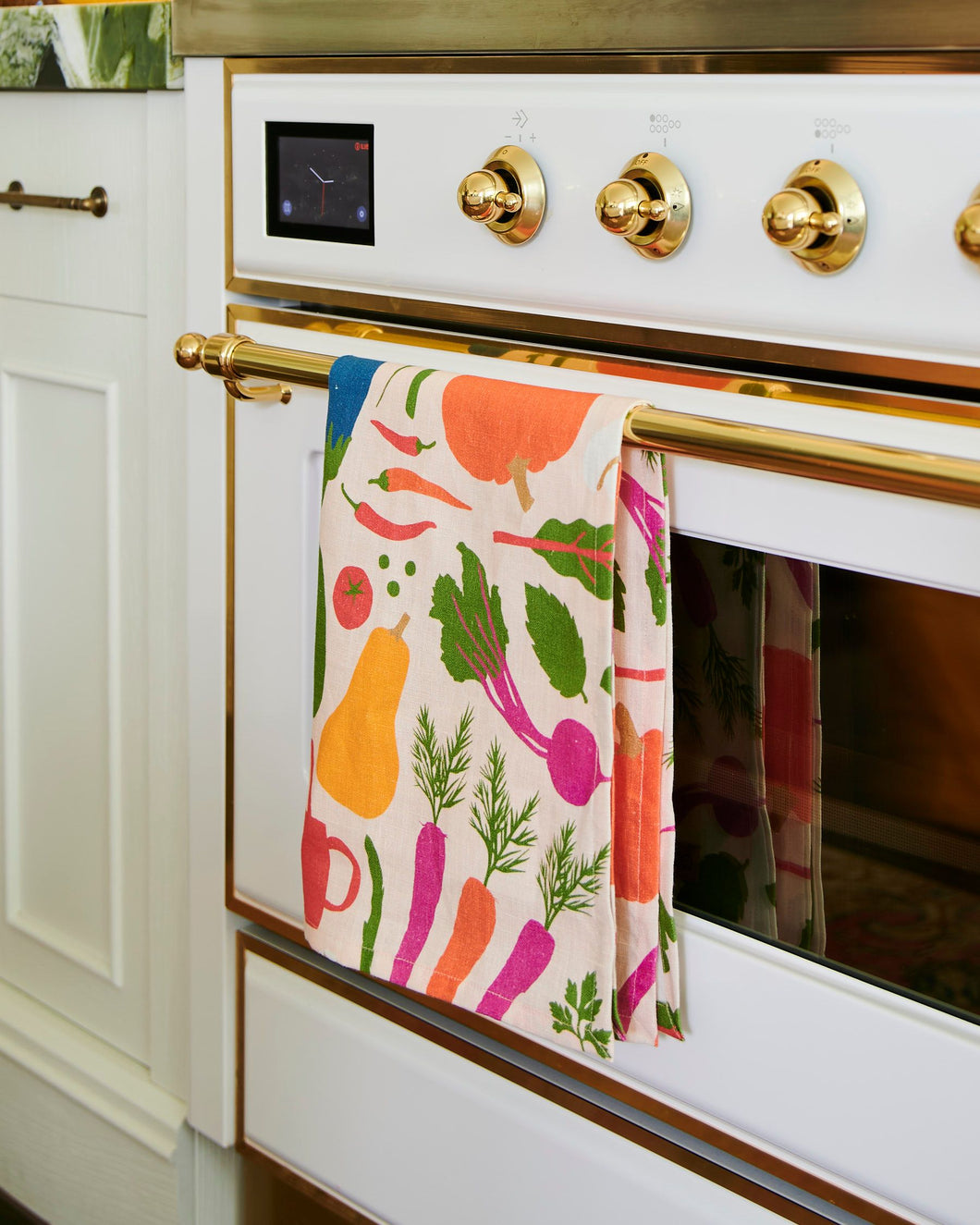 Stephanie's Harvest Linen Tea Towel One Size | Kip & Co