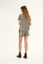 Load image into Gallery viewer, Short Sleeved Shirt, Ecru &amp; Black | Summery Copenhagen