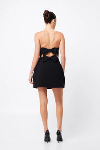 Tantalise Mini Dress, Black | Mossman