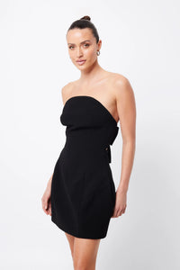 Tantalise Mini Dress, Black | Mossman