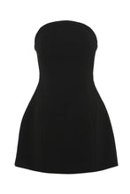 Load image into Gallery viewer, Tantalise Mini Dress, Black | Mossman