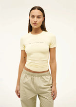 Load image into Gallery viewer, Foundation Short Sleeve Tee, Butter | PE Nation