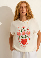 Load image into Gallery viewer, Fallen Hearts Classic Tee off white / Auguste the Label