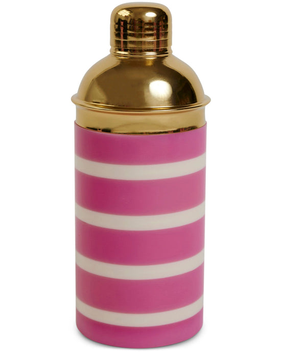 Gypsy Rose Strip Resin Cocktail Shaker One Size | Kip & Co