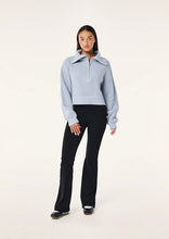 Load image into Gallery viewer, High Season Zip Neck Knit, Ice Blue | PE Nation