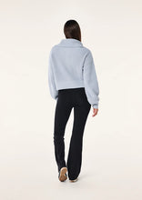 Load image into Gallery viewer, High Season Zip Neck Knit, Ice Blue | PE Nation