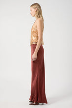 Load image into Gallery viewer, Crush Bias Maxi Skirt Shiraz | Third Form