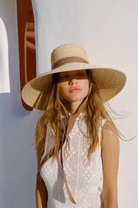 Paloma Sun Hat, Natural | Lack of Colour