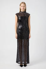 Load image into Gallery viewer, Reflection Sequin Maxi Dress, Black | Third Form