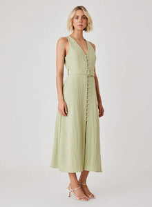 Ritual Midi Dress, Fern | Esmaee