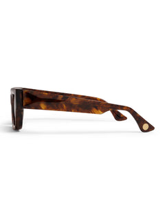 Turin Sunglasses, Deep Havana | Vieux