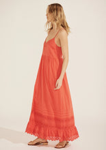 Load image into Gallery viewer, Genevieve Maxi Dress, Deep Coral | Auguste The Label